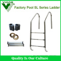 2015 China factory Strong and Duty heavy pool ladder with stainless steel steps